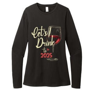 LetS To 2025 Happy New Year Party New Years Eve Cute Gift Womens CVC Long Sleeve Shirt