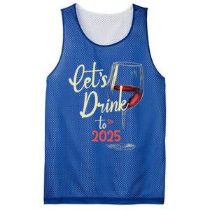 LetS To 2025 Happy New Year Party New Years Eve Cute Gift Mesh Reversible Basketball Jersey Tank