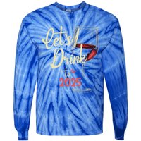 LetS To 2025 Happy New Year Party New Years Eve Cute Gift Tie-Dye Long Sleeve Shirt