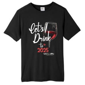 LetS To 2025 Happy New Year Party New Years Eve Gift Tall Fusion ChromaSoft Performance T-Shirt