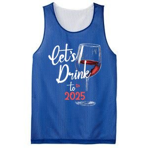 LetS To 2025 Happy New Year Party New Years Eve Gift Mesh Reversible Basketball Jersey Tank