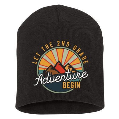 Let the 2nd Grade Adventure Begin Second Grade Teacher Short Acrylic Beanie