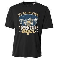 Let The 3rd Grade Adventure Begin Teacher Back To School Cooling Performance Crew T-Shirt