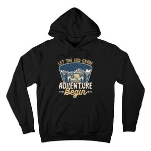 Let The 3rd Grade Adventure Begin Teacher Back To School Hoodie