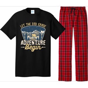 Let The 3rd Grade Adventure Begin Teacher Back To School Pajama Set