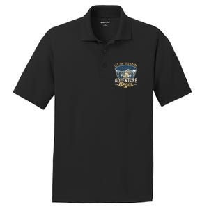 Let The 3rd Grade Adventure Begin Teacher Back To School PosiCharge RacerMesh Polo