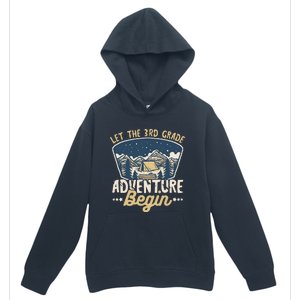 Let The 3rd Grade Adventure Begin Teacher Back To School Urban Pullover Hoodie