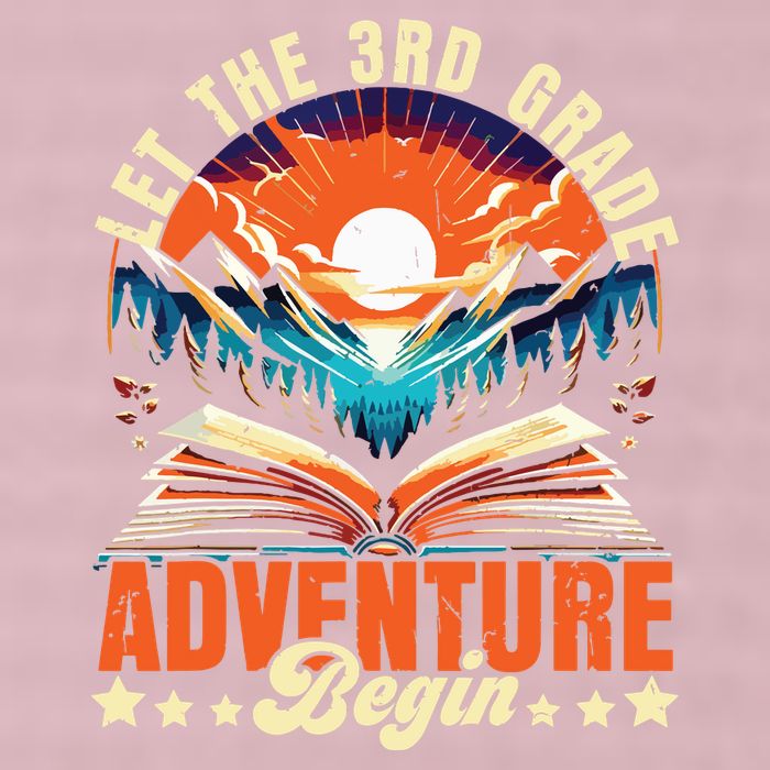 Let The 3rd Grade Adventure Begin Third Grade Teacher 25L Jumbo Tote