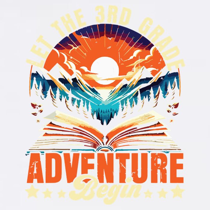 Let The 3rd Grade Adventure Begin Third Grade Teacher T-Shirt