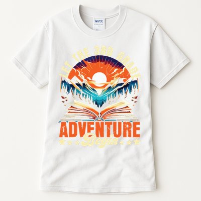 Let The 3rd Grade Adventure Begin Third Grade Teacher Tall T-Shirt