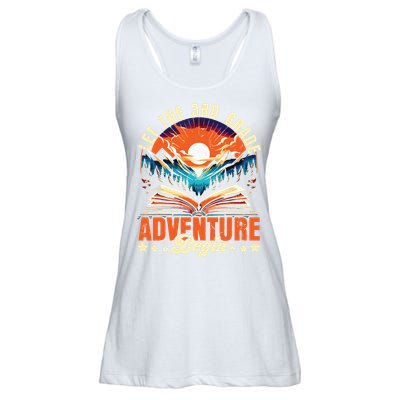 Let The 3rd Grade Adventure Begin Third Grade Teacher Ladies Essential Flowy Tank