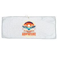 Let The 3rd Grade Adventure Begin Third Grade Teacher Large Microfiber Waffle Golf Towel