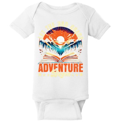 Let The 3rd Grade Adventure Begin Third Grade Teacher Baby Bodysuit