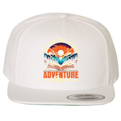 Let The 3rd Grade Adventure Begin Third Grade Teacher Wool Snapback Cap