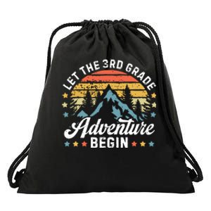 Let The 3rd Grade Adventure Begin Back To School Teachers Drawstring Bag