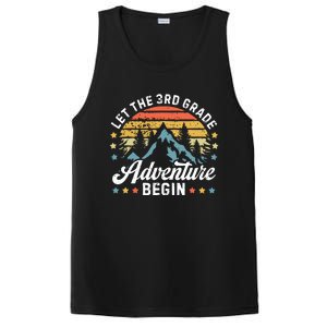 Let The 3rd Grade Adventure Begin Back To School Teachers PosiCharge Competitor Tank