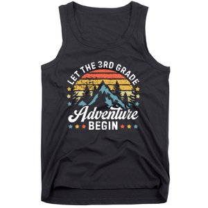 Let The 3rd Grade Adventure Begin Back To School Teachers Tank Top