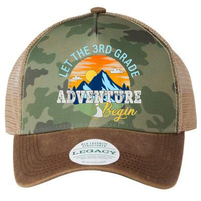 Let The 3rd Grade Adventure Begin 3rd Grade Team Legacy Tie Dye Trucker Hat