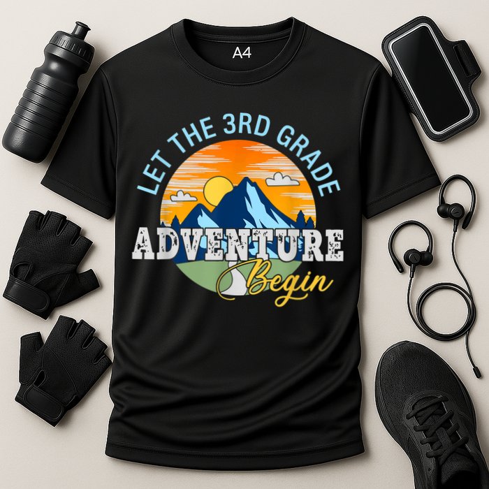 Let The 3rd Grade Adventure Begin 3rd Grade Team Performance Shirt