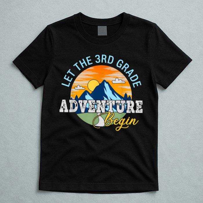 Let The 3rd Grade Adventure Begin 3rd Grade Team T-Shirt