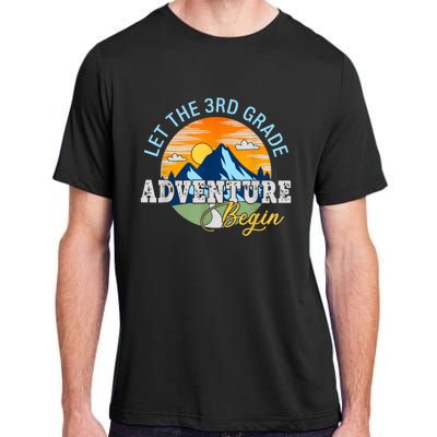 Let The 3rd Grade Adventure Begin 3rd Grade Team Adult ChromaSoft Performance T-Shirt