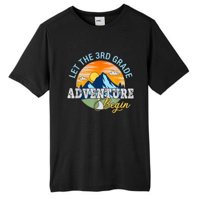 Let The 3rd Grade Adventure Begin 3rd Grade Team Tall Fusion ChromaSoft Performance T-Shirt