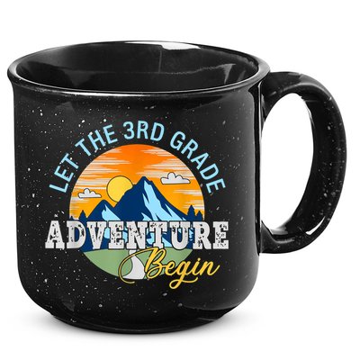 Let The 3rd Grade Adventure Begin 3rd Grade Team 15oz Campfire Ceramic Mug