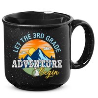 Let The 3rd Grade Adventure Begin 3rd Grade Team 15oz Campfire Ceramic Mug
