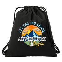 Let The 3rd Grade Adventure Begin 3rd Grade Team Drawstring Bag