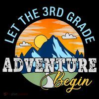 Let The 3rd Grade Adventure Begin 3rd Grade Team Drawstring Bag