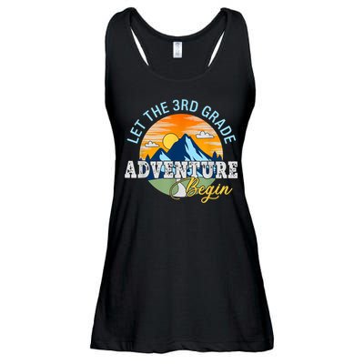 Let The 3rd Grade Adventure Begin 3rd Grade Team Ladies Essential Flowy Tank