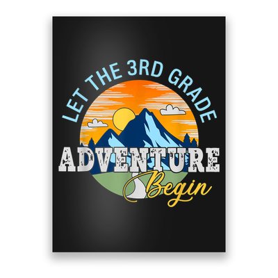 Let The 3rd Grade Adventure Begin 3rd Grade Team Poster