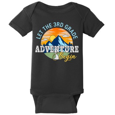 Let The 3rd Grade Adventure Begin 3rd Grade Team Baby Bodysuit