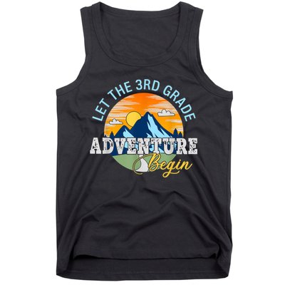 Let The 3rd Grade Adventure Begin 3rd Grade Team Tank Top