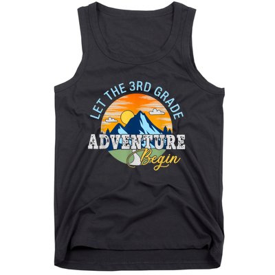 Let The 3rd Grade Adventure Begin 3rd Grade Team Tank Top