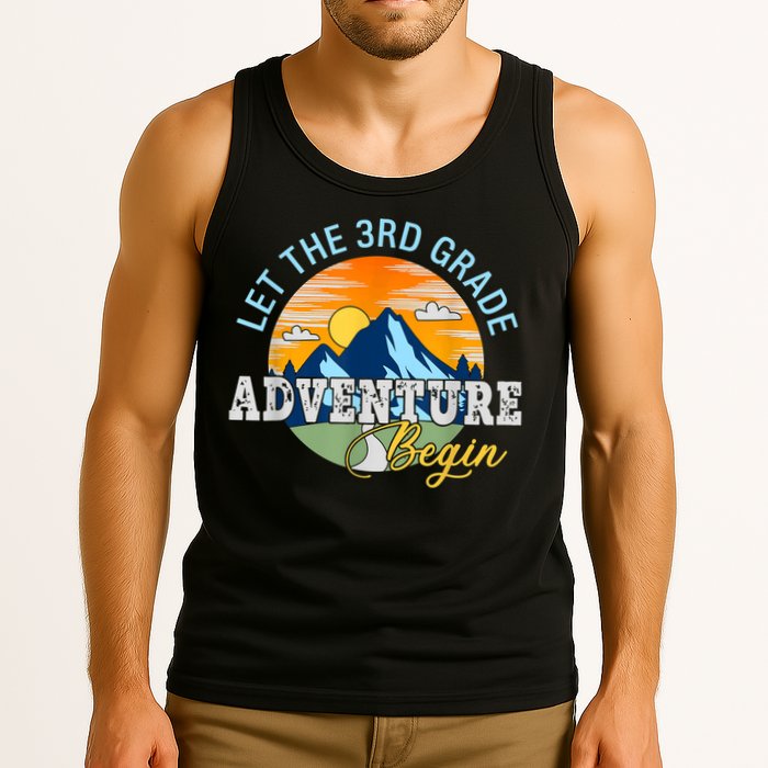 Let The 3rd Grade Adventure Begin 3rd Grade Team Tank Top