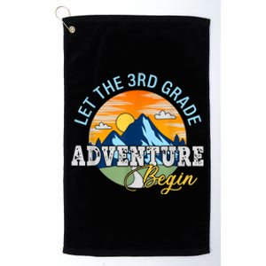 Let The 3rd Grade Adventure Begin 3rd Grade Team Platinum Collection Golf Towel