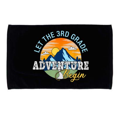 Let The 3rd Grade Adventure Begin 3rd Grade Team Microfiber Hand Towel
