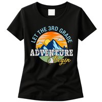 Let The 3rd Grade Adventure Begin 3rd Grade Team Womens T-Shirt