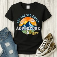 Let The 3rd Grade Adventure Begin 3rd Grade Team Womens T-Shirt