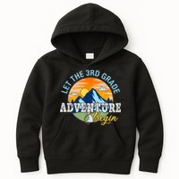 Let The 3rd Grade Adventure Begin 3rd Grade Team Kids Hoodie