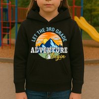Let The 3rd Grade Adventure Begin 3rd Grade Team Kids Hoodie