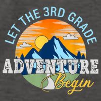 Let The 3rd Grade Adventure Begin 3rd Grade Team Vector Backpack