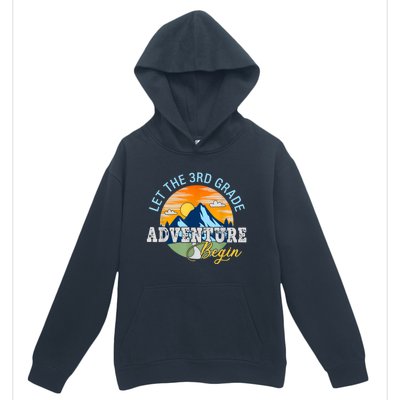 Let The 3rd Grade Adventure Begin 3rd Grade Team Urban Pullover Hoodie