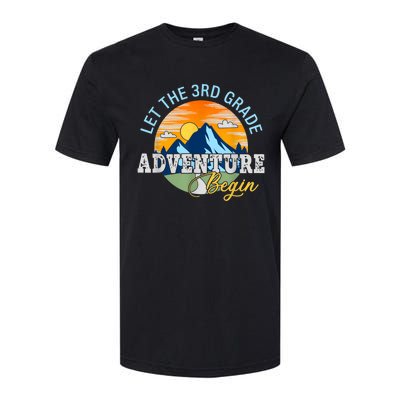 Let The 3rd Grade Adventure Begin 3rd Grade Team Softstyle CVC T-Shirt