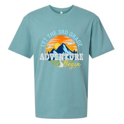 Let The 3rd Grade Adventure Begin 3rd Grade Team Sueded Cloud Jersey T-Shirt