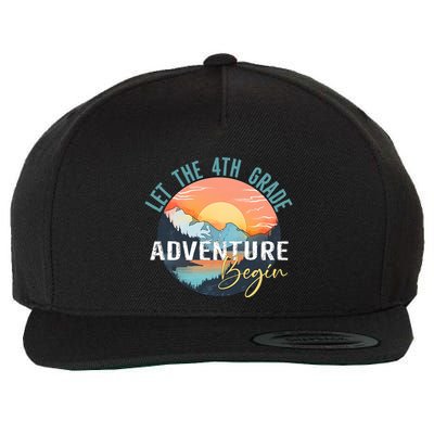 Let The 4th Grade Adventure Begin Wool Snapback Cap