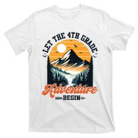 Let The 4th Grade Adventure Begin Back To School Teacher T-Shirt