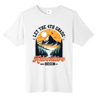 Let The 4th Grade Adventure Begin Back To School Teacher Tall Fusion ChromaSoft Performance T-Shirt