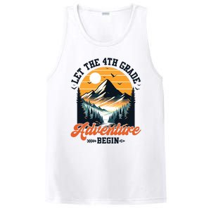 Let The 4th Grade Adventure Begin Back To School Teacher PosiCharge Competitor Tank